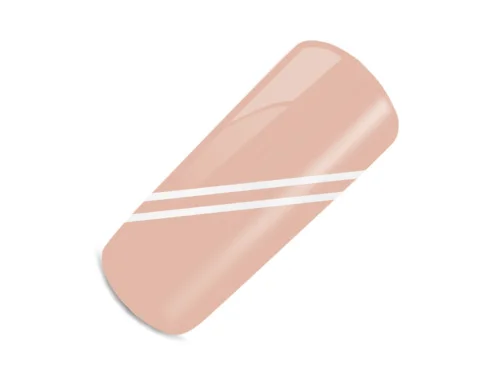 Samoljepljive trakice za nail art, bijele – prikaz 2
