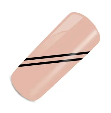 Samoljepljive trakice za nail art, crne – prikaz 2
