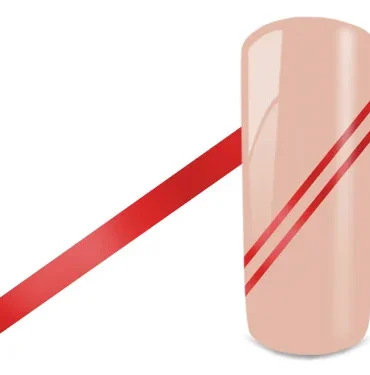 Samoljepljive trakice za nail art, crvene