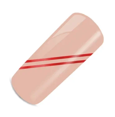 Samoljepljive trakice za nail art, crvene – prikaz 2
