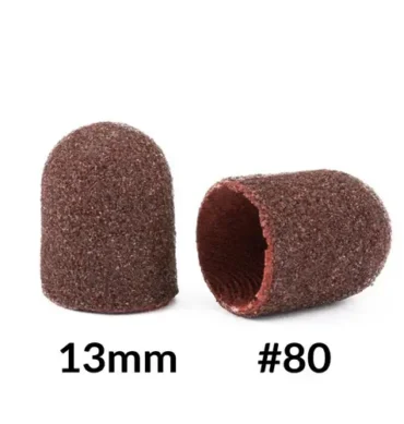 Abrazivne kapice za pedikuru 13 mm, #80 - 10 kom – prikaz 2