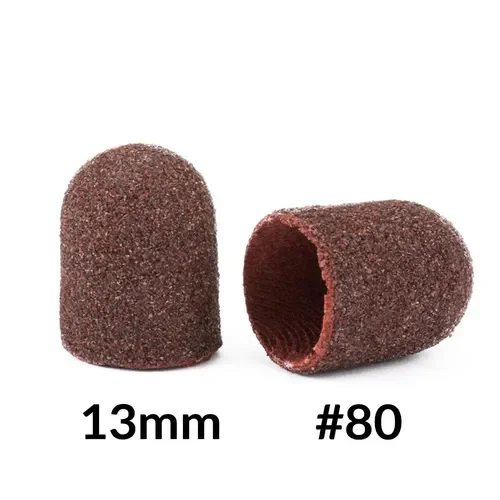 Abrazivne kapice za pedikuru 13 mm, #80 - 10 kom – prikaz 2
