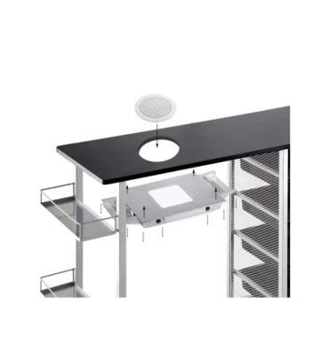 Profesionalni ugradbeni usisavač prašine, 48W – prikaz 2