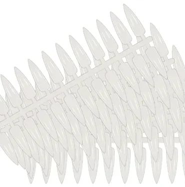 Display tipse za nailart - Stiletto Natural, 120 kom