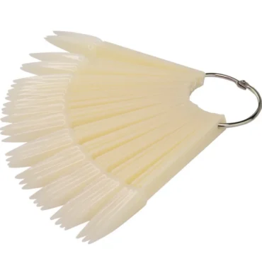 Display Stiletto tipse, 40 kom - milky – prikaz 2