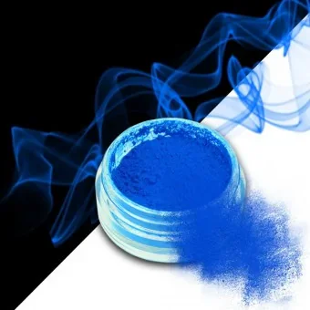 Smoke Effect Neon Blue