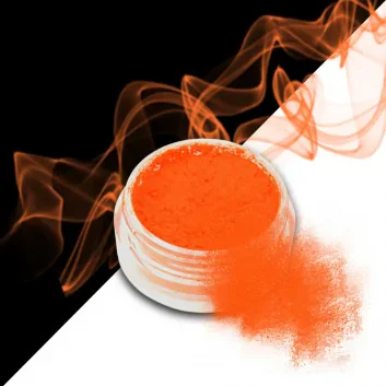 Smoke Effect Neon Orange