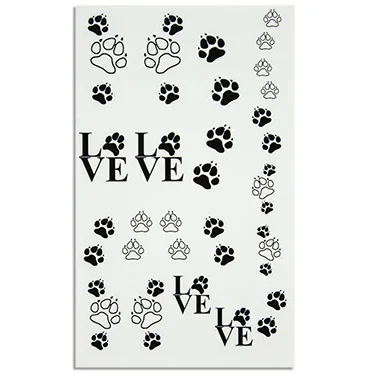 Naljepnice za nokte Paws, vodene – prikaz 2