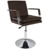Frizerska stolica Print Brown