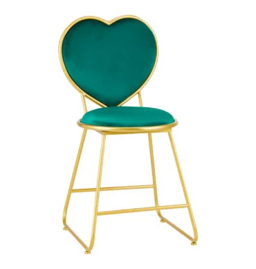 Stolica Heart Green