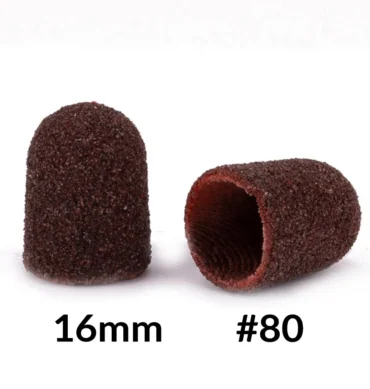 Abrazivne kapice za pedikuru 16 mm #80, 10 kom