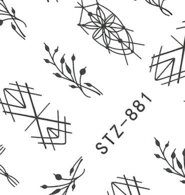 Vodene naljepnice za nokte Design – prikaz 2