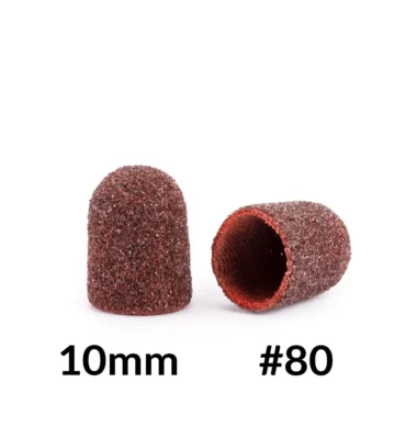 Abrazivne kapice za pedikuru 10 mm, #80 - 10 kom