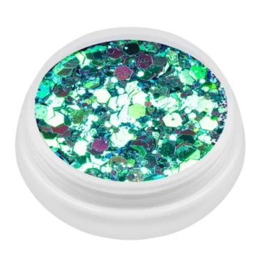 Confetti Glitter Green Magic