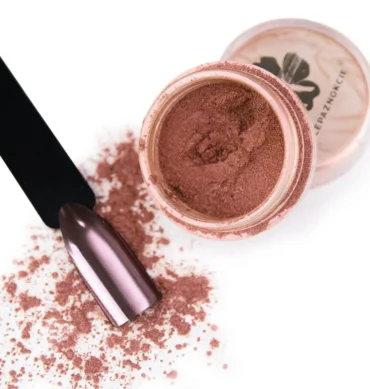 Mirror Rose Gold Effect