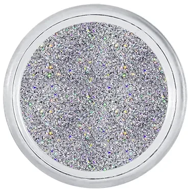 Glitter powder silver holo, 2g