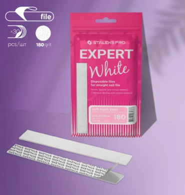 Jednokratni abrazivni nastavci za metalne ravne rašpice 180 grit - STALEKS EXPERT 20, (30kom)