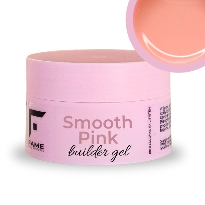 Smooth Pink - cover builder gel