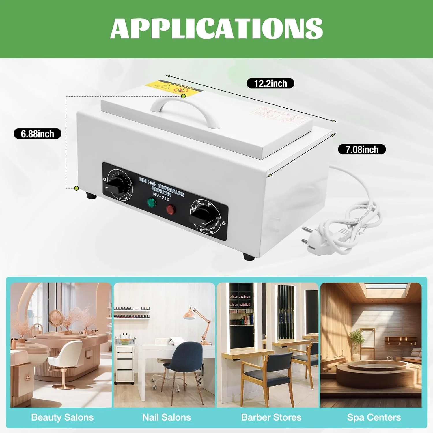 Sterilizator na vrući zrak NV-210 – prikaz 2