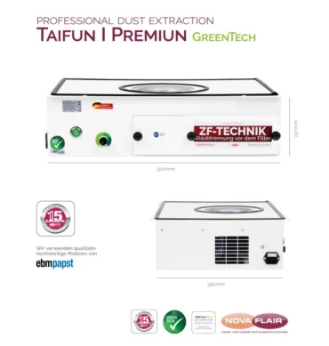 Taifun I premium ugradbeni usisavač prašine – prikaz 2