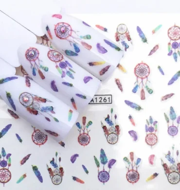 Vodene naljepnice za nokte Dream catcher – prikaz 2