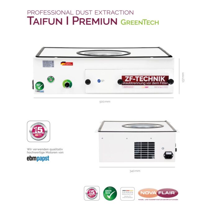 Taifun I premium ugradbeni usisavač prašine - Slika 2