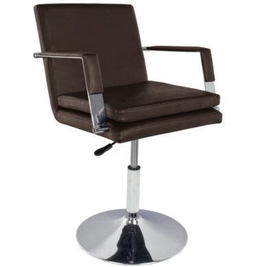 Frizerska stolica Print Brown