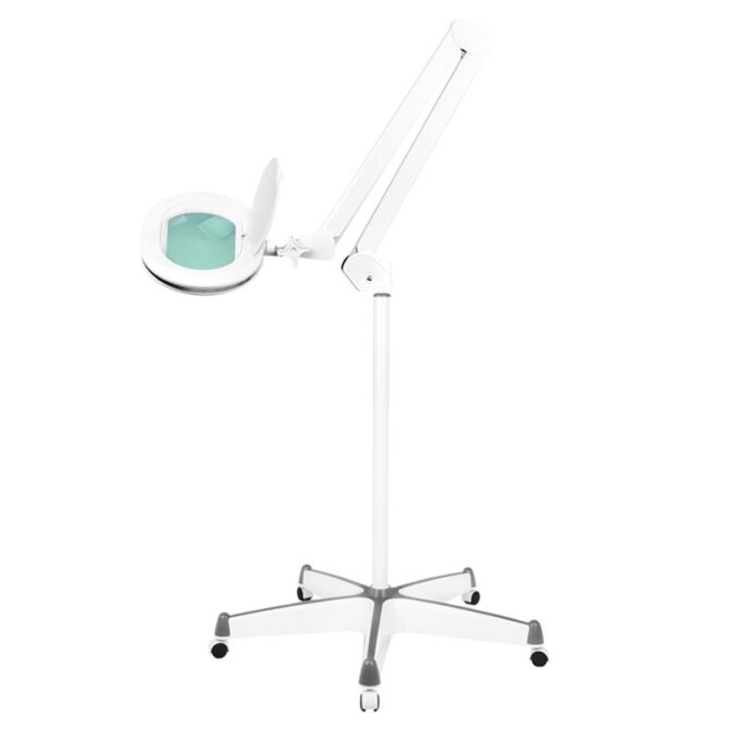 Lupa s povećalom na podesivom stalku s podesivom svjetlinom LED Elegante
