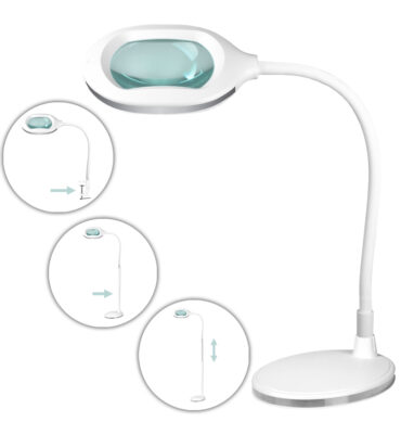 LED lampa s povećalom Elegante