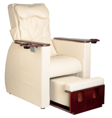 Kozmetička stolica za pedikuru Wood Beige