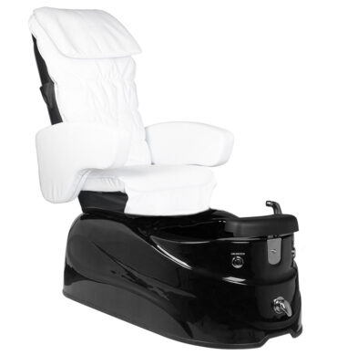 Kozmetička stolica za pedikuru s pumpom Black 'n' White