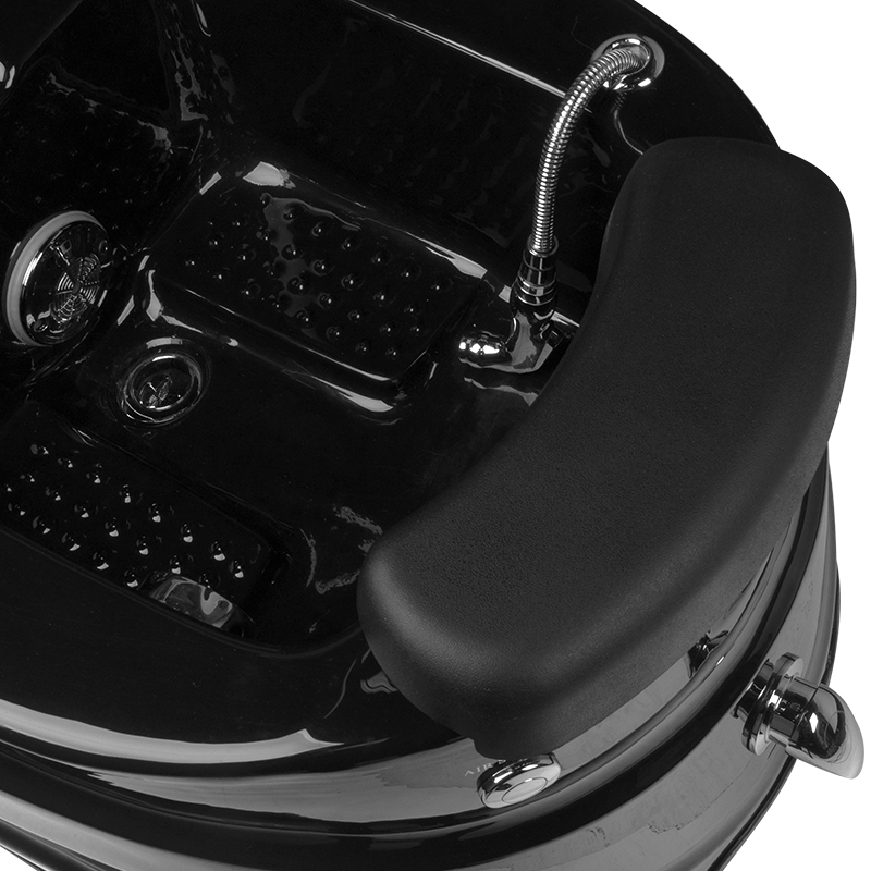 Kozmetička stolica za pedikuru s pumpom Black 'n' White - Slika 4