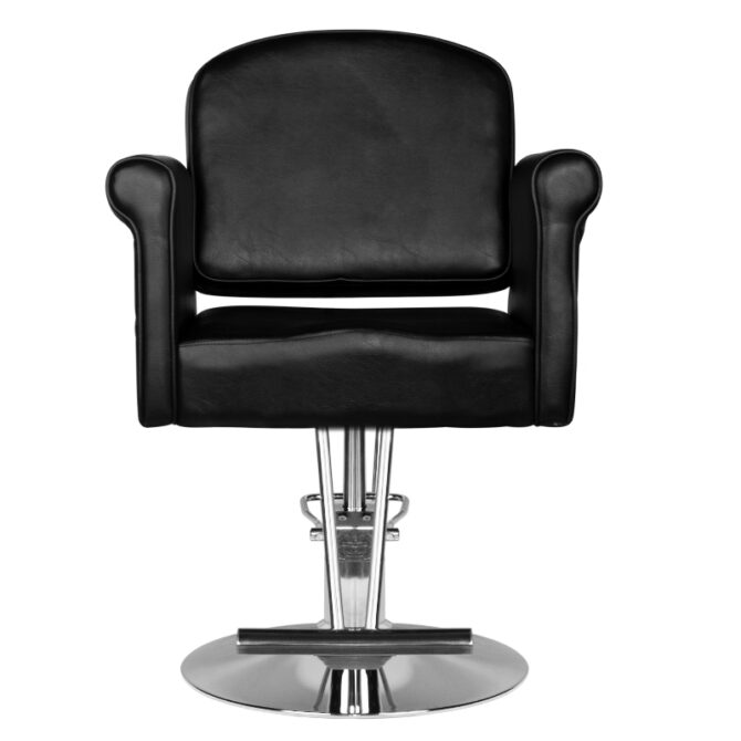 Frizerska stolica Oval Diamond Black - Slika 3