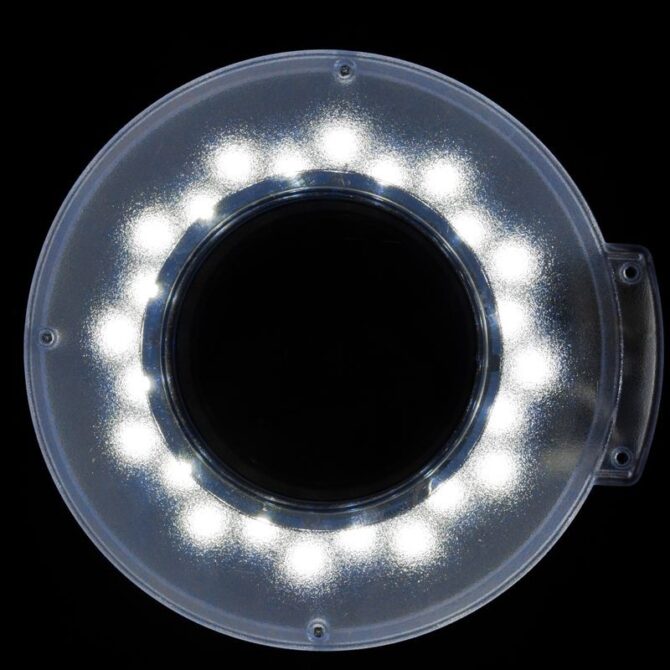 Kozmetička LED lupa s povećalom - Slika 3