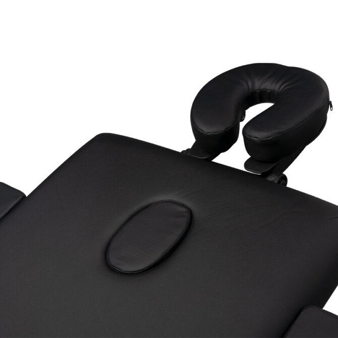 Sklopivi masažni stol Wood Black - Slika 5