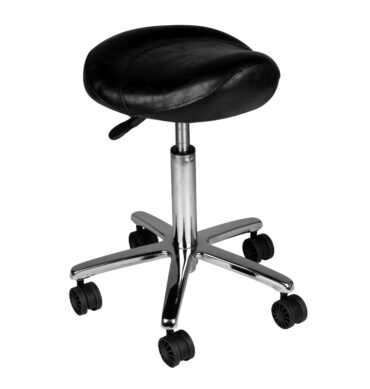 Kozmetička stolica sedlo Eco Black