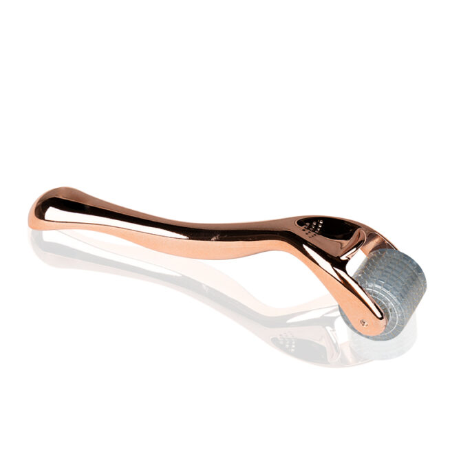 Derma roller za mezoterapiju rose gold 1,5 mm