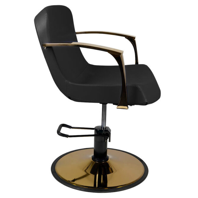 Frizerska stolica Bologna Gold Black - Slika 3