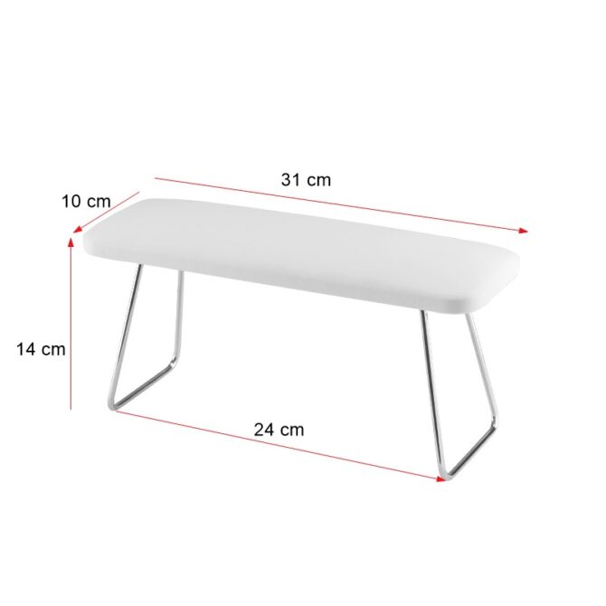Naslon za manikuru mini White - Slika 3