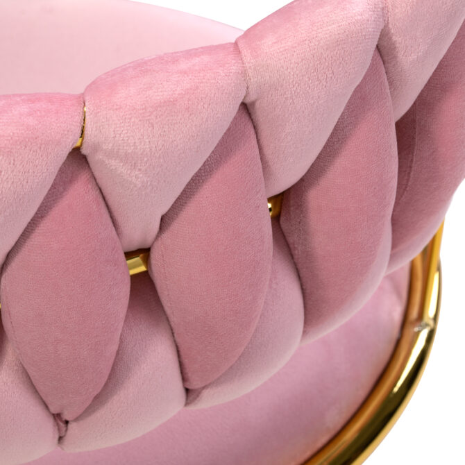 Stolica 4Rico QS-GW01G Baby Pink 2 - Slika 6