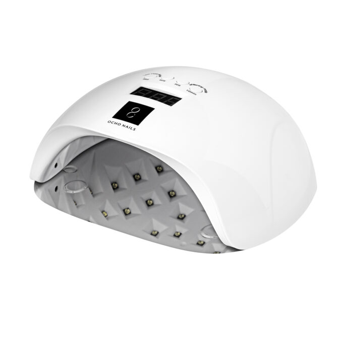 UV LED lampa OCHO X13 65W,  bijela sa zrcalnim dnom +  opcija terapije crvenim svjetlom - Slika 2
