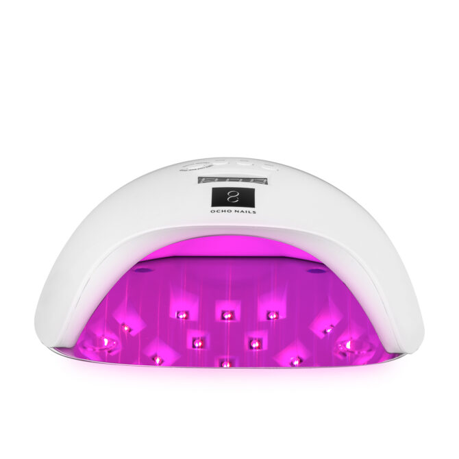UV LED lampa OCHO X13 65W,  bijela sa zrcalnim dnom +  opcija terapije crvenim svjetlom - Slika 3