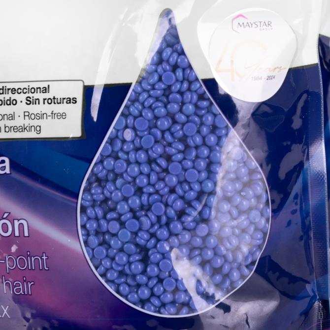 Fleksibilni vosak za depilaciju s niskim talištem Depilflax 100 - Purple Ultra Flex 1 kg