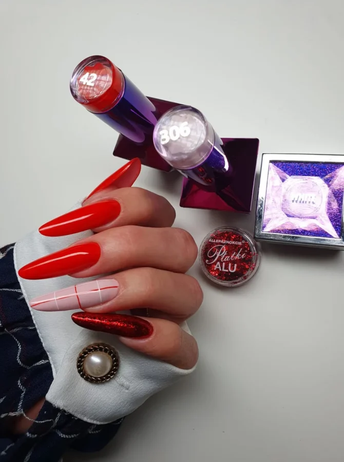 Red foil flakes - Slika 6