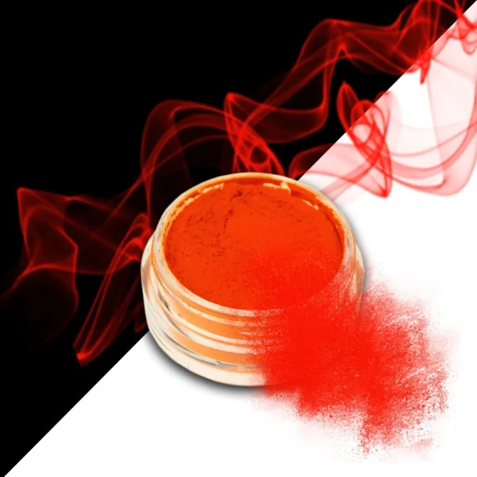 Smoke Effect Neon Dark Orange