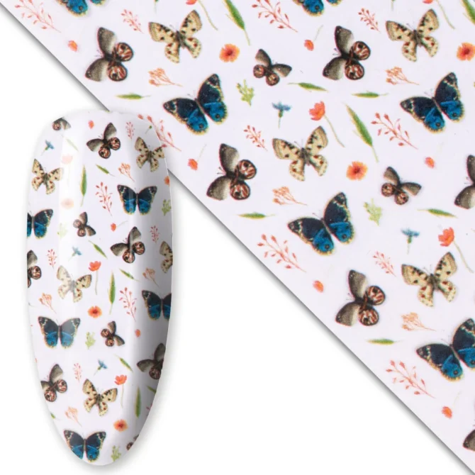 Transferna folija 100 cm, butterflies 4
