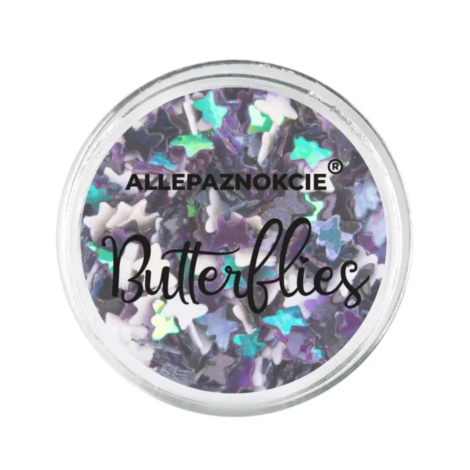 Ukrasi za nokte Butterfly Mix - Slika 4
