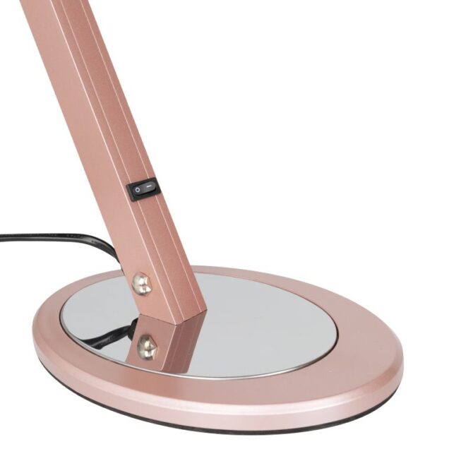 Luna LED stolna radna lampa - rose gold