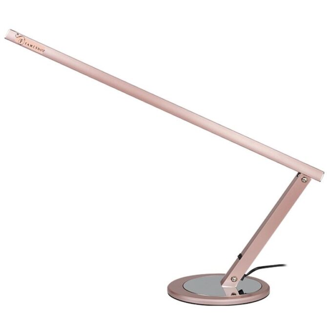 Luna LED stolna radna lampa - rose gold