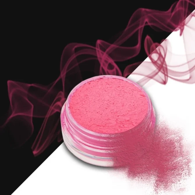 Smoke Effect Neon Light Pink
